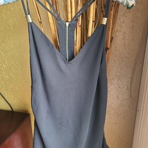 BEBE! Open back shirt! Size Small